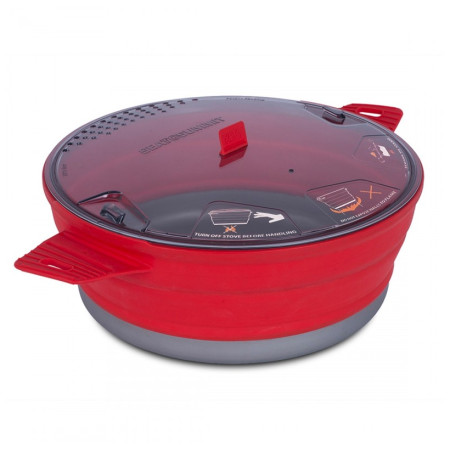Skládací hrnec Sea To Summit X-pot 4L červená red