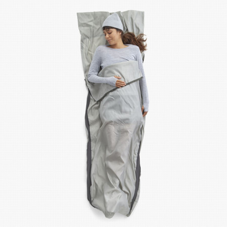 Вкладиш для спального мішка Sea to Summit Silk Blend Sleeping Bag Liner - Rectangular w/ Pillow Sleeve
