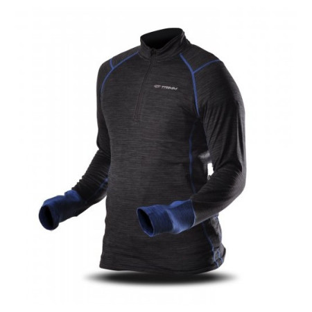 Чоловіча толстовка Trimm Clinic сірий/синій grey melange/ jeans blue