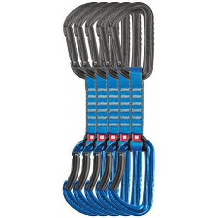 Expresky Ocún Falcon QD PA 16mm, 10cm 5 pack modrá blue