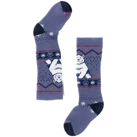 Шкарпетки Smartwool Kids' Wintersport Full Cushion Polar Bear синій