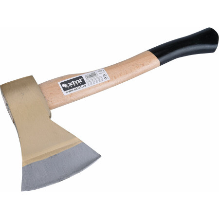 Сокира з дерев’яною ручкою Extol "zlatá" 1000g