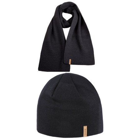 Набір Kama Merino čepice a šála A02 + S07 чорний black