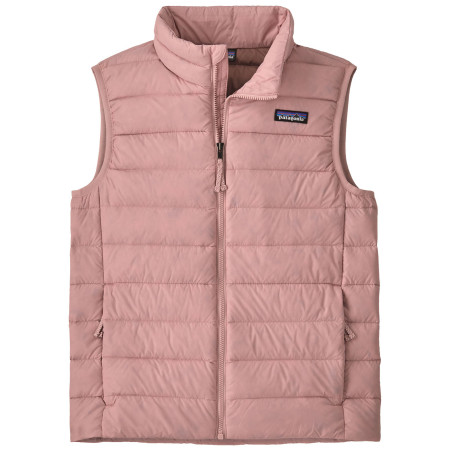 Дитяча жилетка Patagonia K's Down Sweater Vest - Fuzzy Mauve рожевий Fuzzy Mauve