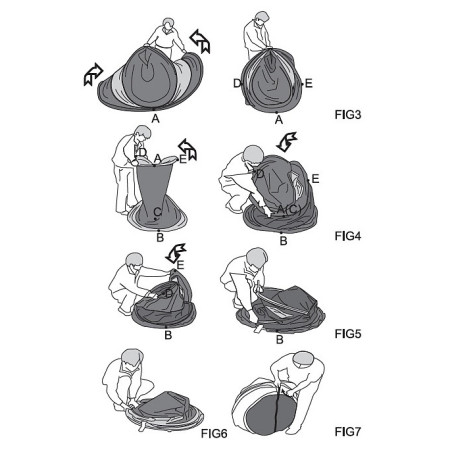 Саморозкладний намет Cattara Bovec 2