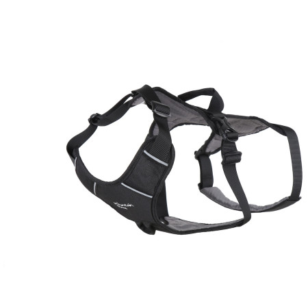 Шлея для собаки Mountain Paws 3-Strap Dog Harness чорний Black