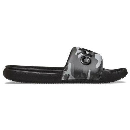 Шльопанці чоловічі Crocs Crocs All Day Camouflage Slide чорний/сірий Black/Grey