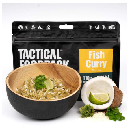 Дегідрована  їжа Tactical Foodpack Fish Curry and Rice