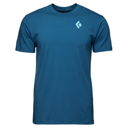 Чоловіча футболка Black Diamond M BD MOUNTAIN BADGE SS TEE синій