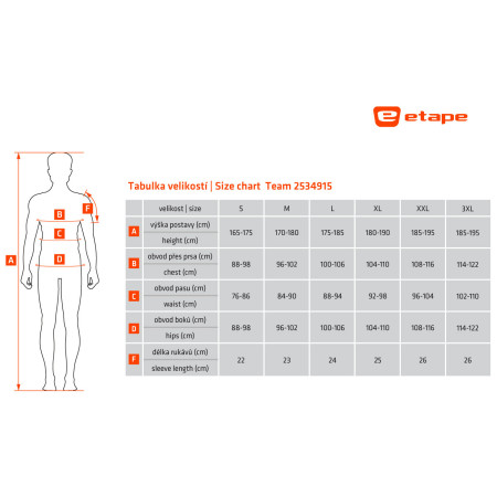Чоловіча велофутболка Etape Team