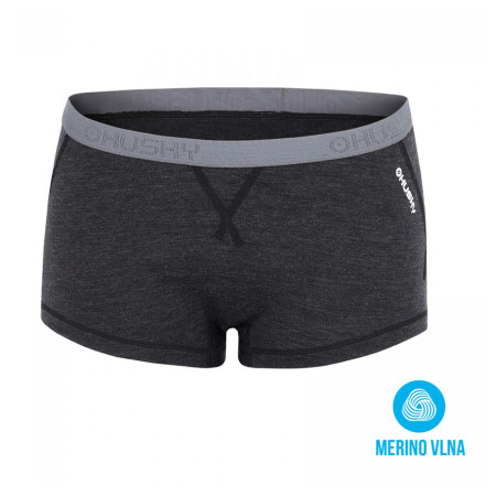Жіночі функціональні трусики Husky Термобілизна Merino 100 чорний
