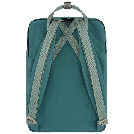 Рюкзак Fjällräven Kånken Koncept Laptop 15" зелений Teal-Frost Green