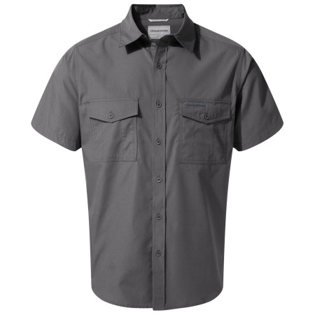 Чоловіча сорочка Craghoppers Kiwi Short Sleeved Shirt сірий Ombre Blue
