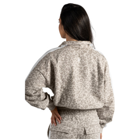 Жіноча толстовка Nebbia Half-Zip Leopard Sweatshirt Primal