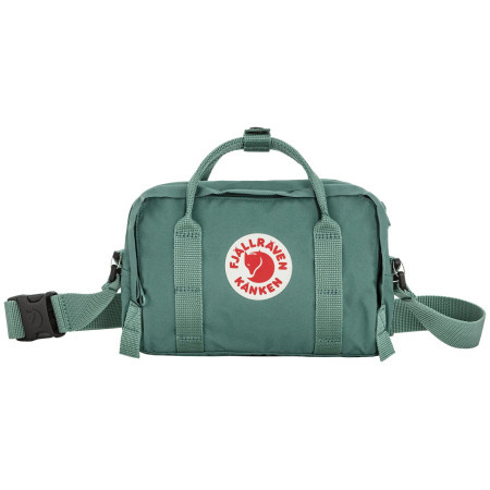 Сумка через плече Fjällräven Kånken Crossbody зелений frost green