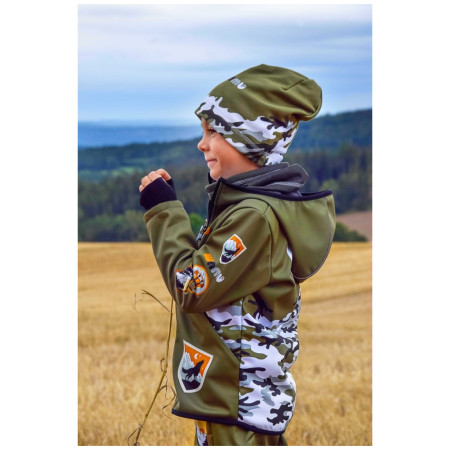 Дитяча софтшелова куртка WAMU Khaki