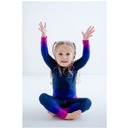 Дитяча функціональна футболка WAMU Mozaika purple