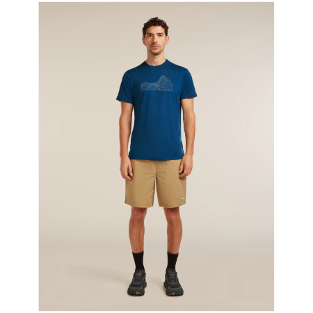Чоловіча функціональна футболка Icebreaker Merino Blend 125 Cool-Lite™ Sphere SS Tee Beta
