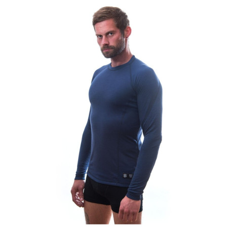 Чоловіча функціональна футболка Sensor Merino DF довгий рук.