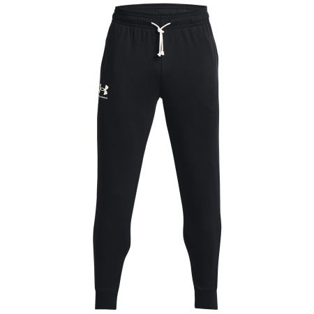 Чоловічі спортивні штани Under Armour Rival Terry Jogger чорний Black / / Onyx White