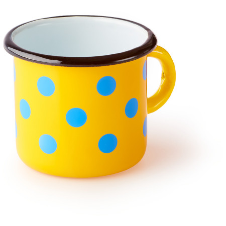 Кружка Zulu Кружка жовта з синіми цяточками