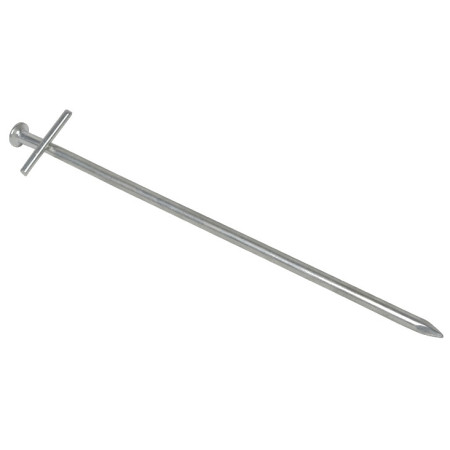 Набір кілочків Bo-Camp Rock peg - Tarzan 17cm 10x срібний