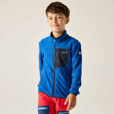 Дитяча толстовка Regatta Junior Frankie F/Z Olympian Blu