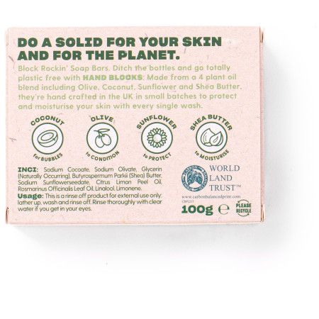 Дорожнє мило Totally Solid Hand Soap - Lemon & Rosemary