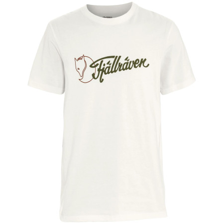 Чоловіча футболка Fjällräven Archive Logo T-Shirt M білий Eggshell
