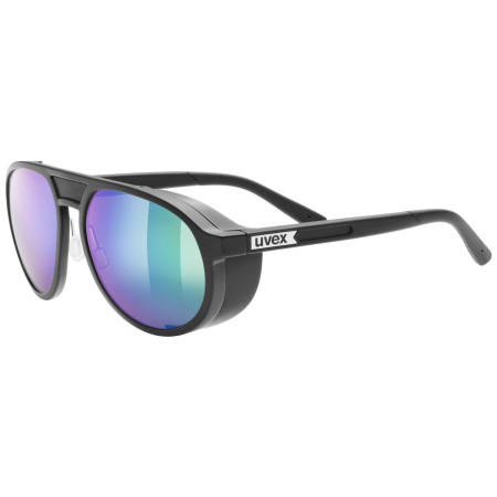 Сонцезахисні окуляри Uvex Mtn Classic Pure чорний/зелений Black Matt / Mirror Green