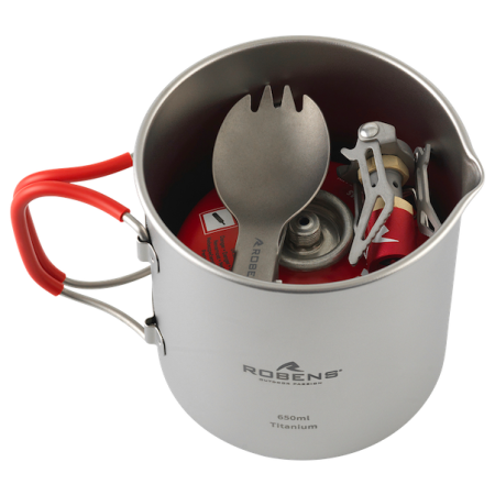 Кемпінгова плита Robens Fire Wisp Solo Cook Set UL