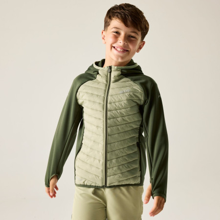 Дитяча куртка Regatta Junior Andreson Hybrid DkKhaki/LtSg