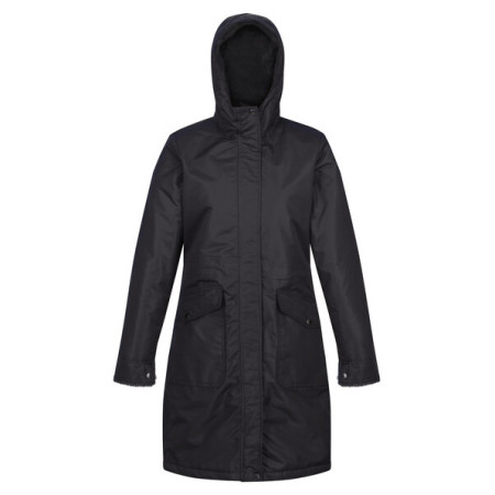 Жіноче зимове пальто Regatta Romine чорний/сірий Black(Black)