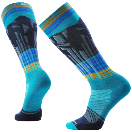 Гірськолижні шкарпетки Smartwool Ski Targeted Cushion Summit Shot OTC Socks синій CAPRI