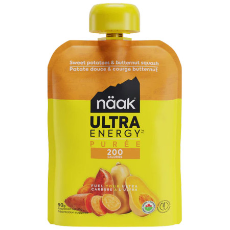 Їжа для подорожей Näak Sweet Potatoes Butternut Squash - Näak Ultra Energy™ Purée (90g)