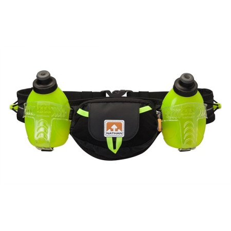 Поясна сумка Nathan Trail Mix Plus чорний Black/SafetyYellow