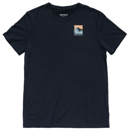 Чоловіча футболка Devold Classic "Summit" Tee Man чорний INK