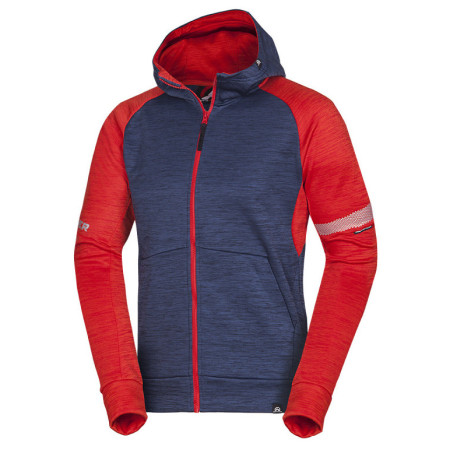 Чоловіча толстовка Northfinder Harlan синій/червоний