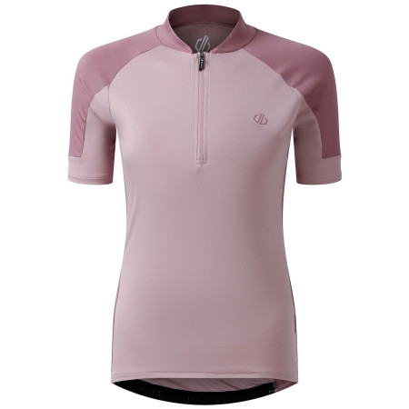 Жіноча велофутболка Dare 2b Flutter Jersey рожевий Mauve /Orchd