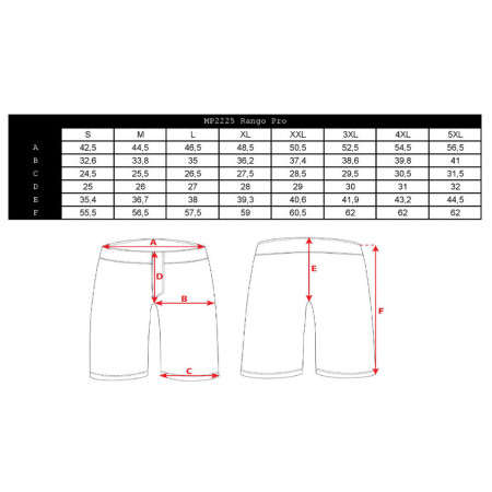 Чоловічі велосипедні шорти Silvini Rango Pro