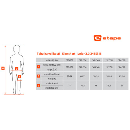 Дитячі велошорти Etape Junior 2.0