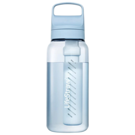 Фільтруюча пляшка LifeStraw Go 2.0 Water Filter Bottle 1L блакитний Icelandic Blue