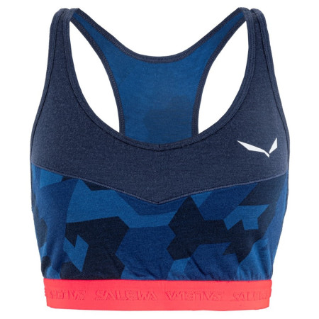Спортивний бюстгальтер Salewa Cristallo Warm Amr W Sport Top синій