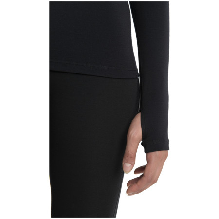 Жіноча функціональна футболка Icebreaker Women 300 MerinoFine™ Polar LS Half Zip