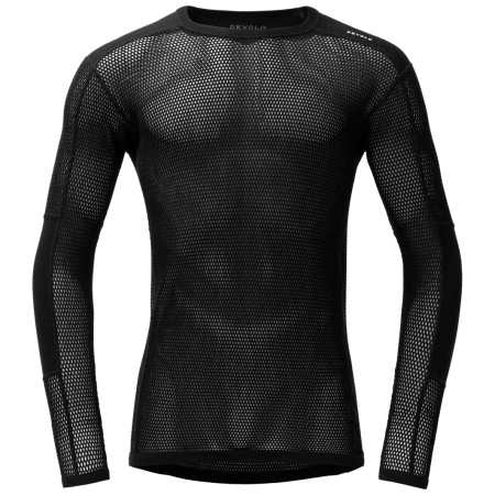 Чоловіча функціональна футболка Devold Wool Mesh Pro Shirt Man чорний Black