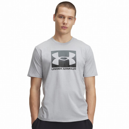 Чоловіча футболка Under Armour M Boxed Sports Updated Ss сірий ModGrayLightHeather/Black