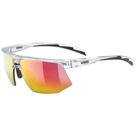 Сонцезахисні окуляри Uvex Aerios білий/червоний clear / mir.red
