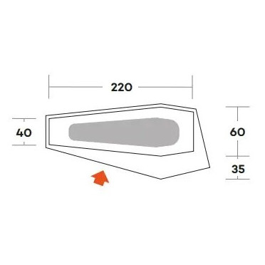 Туристичний намет Ferrino Piuma 1