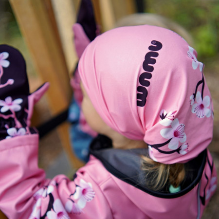 Дитячий багатофункціональний шарф WAMU Pink