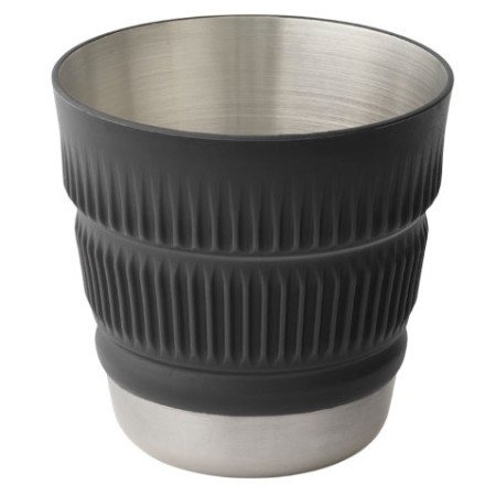 Складана кружка Sea to Summit Detour Stainless Steel Collapsible Mug сірий Beluga Black